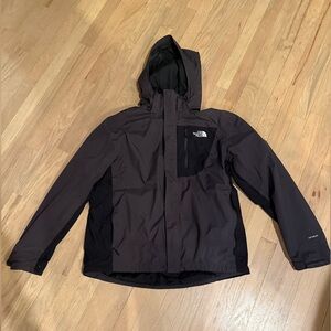 The NorthFace HyVent Hoodie Performance Jacket size Large